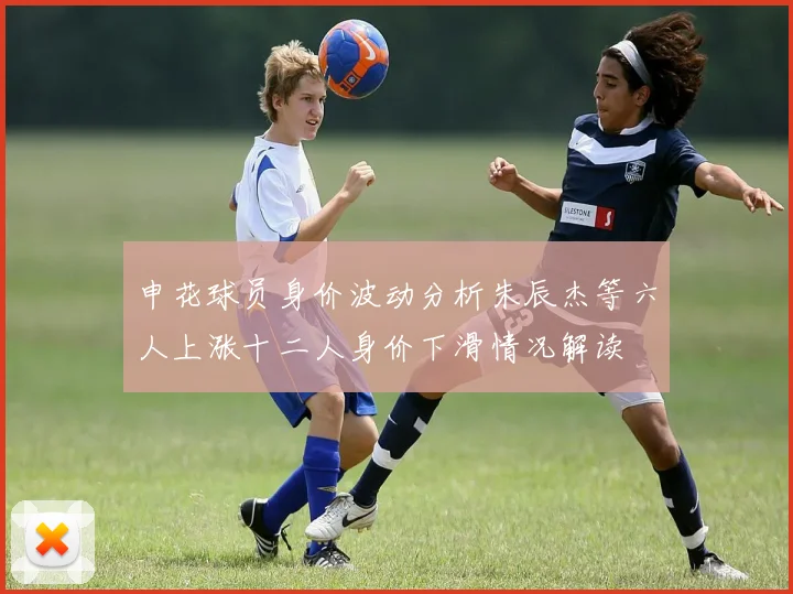 申花球员身价波动分析朱辰杰等六人上涨十二人身价下滑情况解读